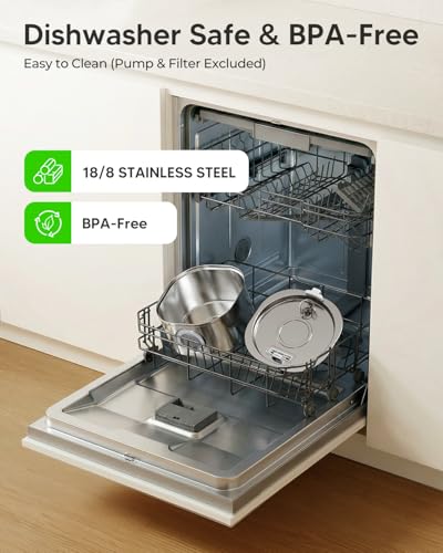 Stainless Steel Cat Water Fountain
