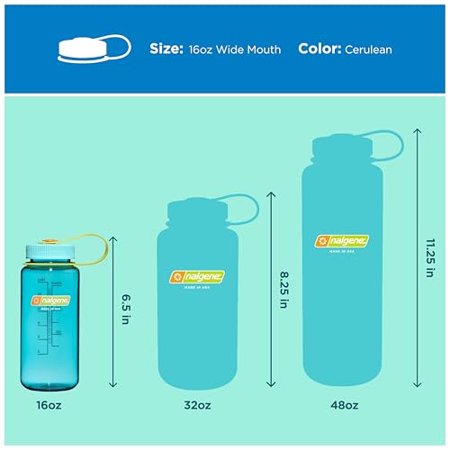16 oz Wide Mouth Water Bottle