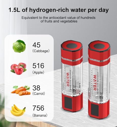 4000 5000PPB Hydrogen Water Bottle Generator