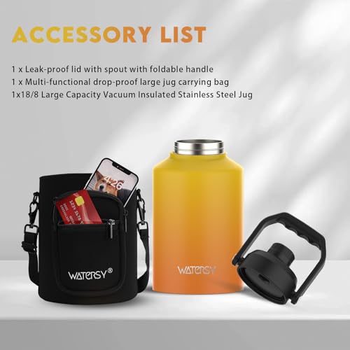 Half Gallon Water Bottle Insulated