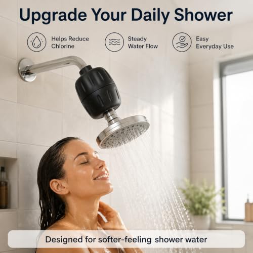 Vitamin C Shower Filter for Hard Water