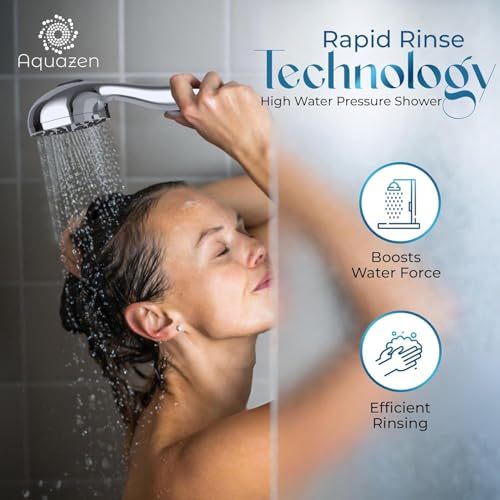 Filtered Shower Head with 8