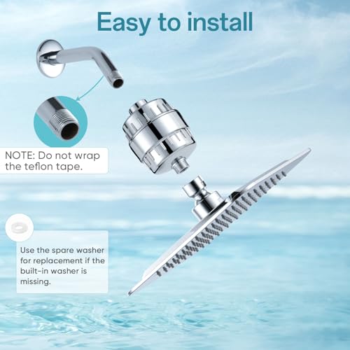 20 Stage Shower Filter for Hard Water