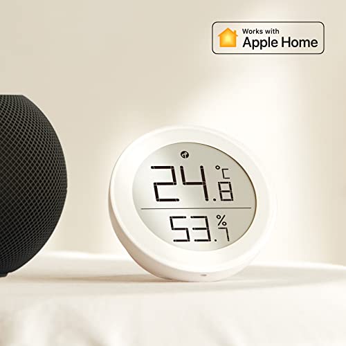 Thermometer Hygrometer Sensor Works with HomeKit