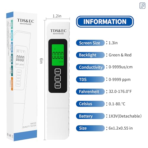 4 in 1 Digital Water Quality Tester