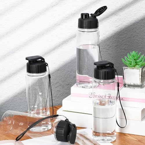 20 Pcs 17 Oz Plastic Water Bottles Bulk Sports