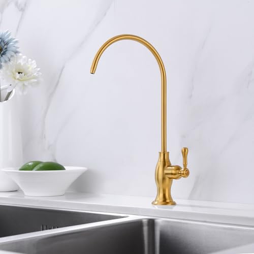 Brushed Gold Drinking Water Faucet