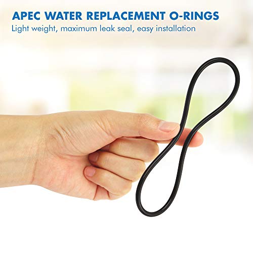 Systems Set 3 Pcs 3.5" O.D. Replacement ORing for Reverse Osmosis Water Filter Housings with Lubricant (3 Count)