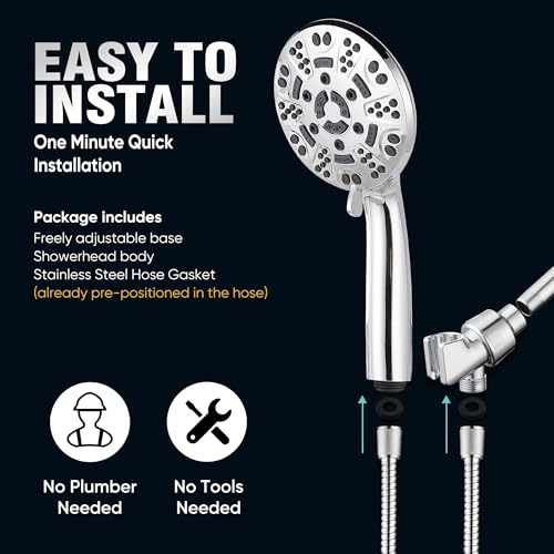 8 Setting Handheld Shower Head