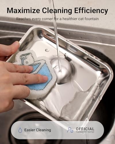 6 Packs Replacement Filters for Battery Operated Cat Water Fountain DPWFP6