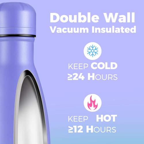 17oz Insulated Water Bottles MultiPack (4 Count)