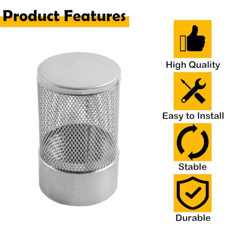 43.5mm Dia Hose Inlet Suction Strainer Filter