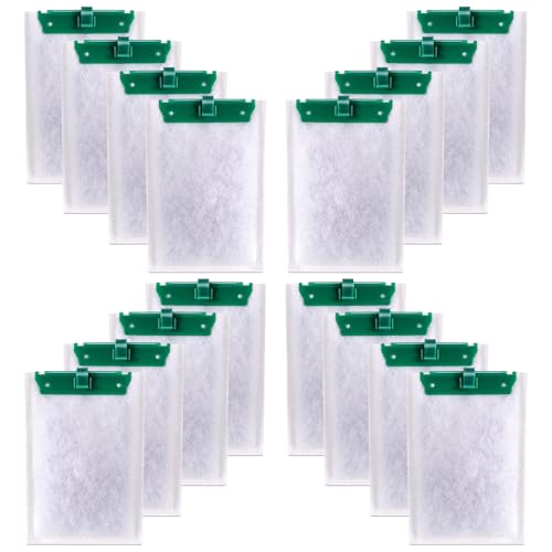 16 Pack Medium Filter Cartridges Compatible with Tetra Whisper Bio (16 Count)