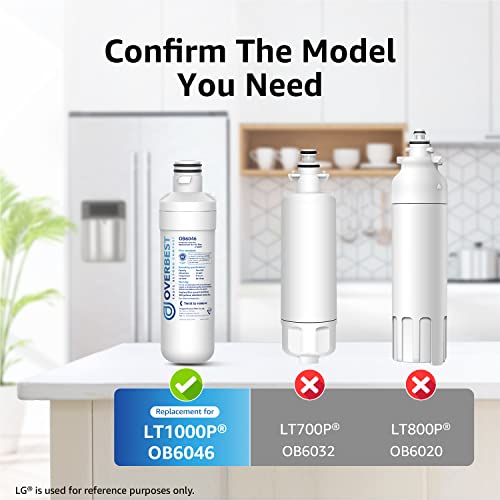 LT1000PC Refrigerator Water Filter and Air Filter (6 Count)