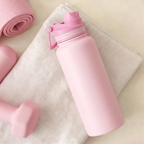 Stainless Steel Water Bottle with Strap 32oz