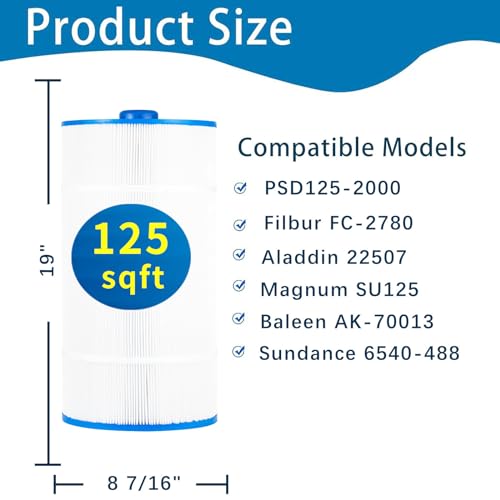 C 8326 Hot Tub Spa Filter Cartridge