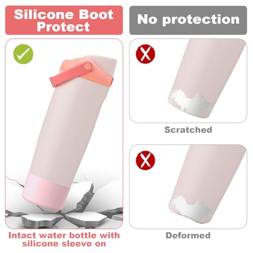 2PCS Silicone Boot for Owala FreeSip Sway 30oz 40oz Bottle