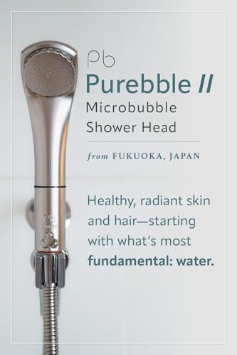 Purebble II Japanese Microbubble Shower Head