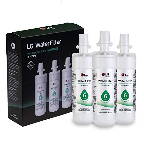 LT700P LT700P3 Refrigerator Water Filter (3 Count)