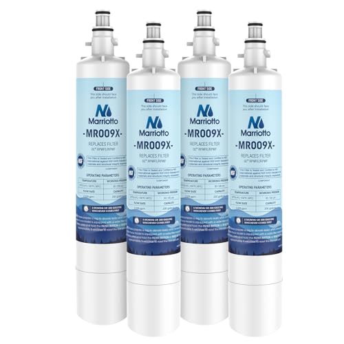 RPWFE (Built-in CHIP), RPWF Refrigerator Water Filter Pack of 4 (4 Count)