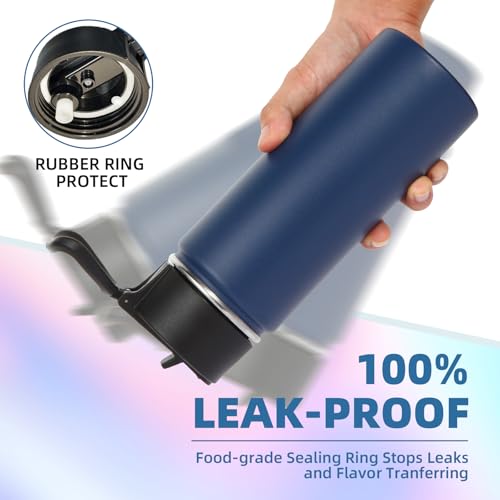 16 OZ Kids Water Bottle Bulk 4 Pack (4 Count)