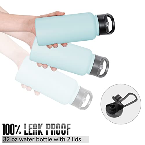 32 oz Insulated Water Bottle Bulk 8 Pack (8 Count)