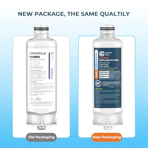 Replacement for Samsung Water Filter DA97 (4 Count)