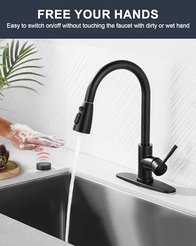 Touchless Kitchen Faucet Stainless Steel