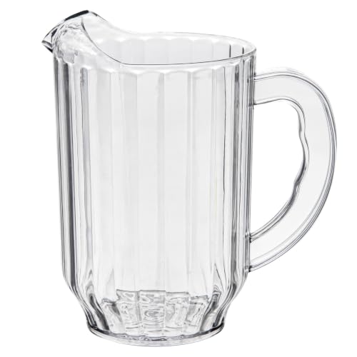 60 oz Clear Plastic Water Pitcher