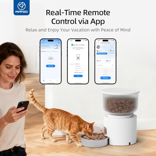 Automatic Cat Feeder and Water Fountain