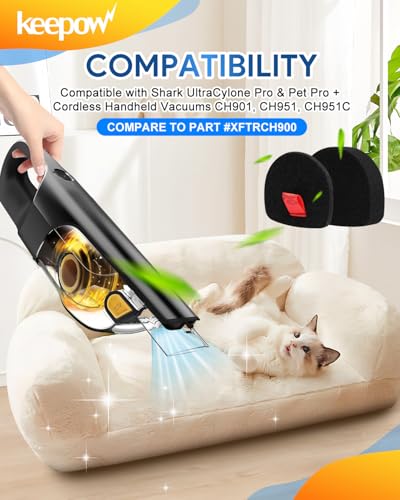 Filters for Shark Cordless Handheld Vacuum UltraCyclone (6 Count)
