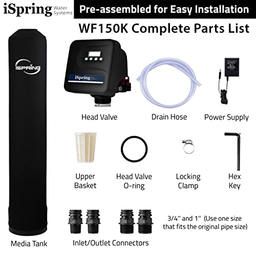 WF150K Whole House Central Water Filtration System with Set and Forget Smart Valve