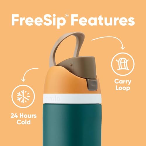 FreeSip Stainless Steel Water Bottle 40 oz Candy Store