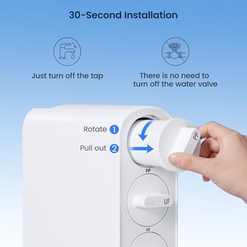 GFU06 0.01μm Ultra Filtration Under Sink Water Filter System