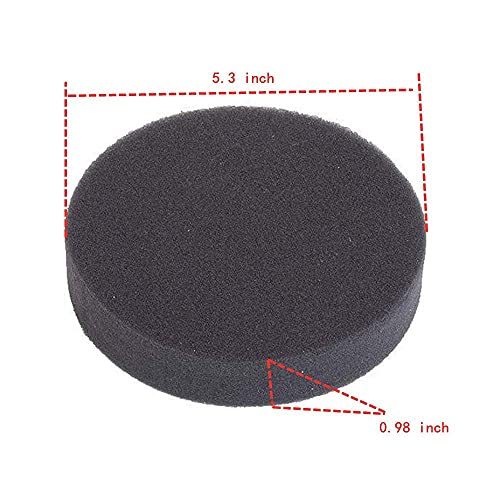 Vacuum Cleaner Filter Replacement Part Compatible With Bissell CleanView Rotating Pet Vertical vacuum 2252 2486 2489 2254 22543 24899 27909 1214 Motor Filter Replacement Part Number #1608225 (3 Count)