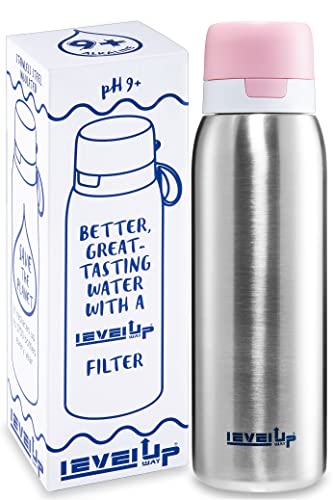 25 Ounce Premium Stainless Steel Water Bottle with Filter
