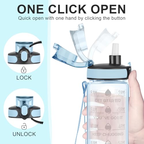 Water Bottle Leakproof BPA & Toxic Free