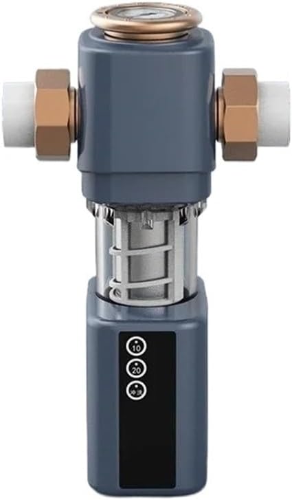 Automatic Flushing Backwash Prefilter Spin Down Sediment Water Filter Central Whole House Purifier System(AUTO filter)