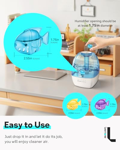 Humidifier Cleaning Fish for Humidifiers & Fish Tanks (10 Count)
