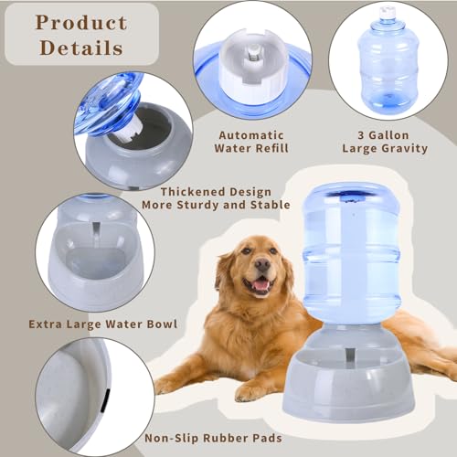 3 Gallon Automatic Dog Water Dispenser