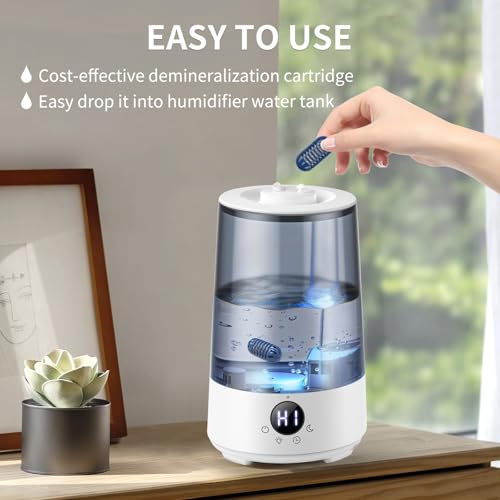 Demineralization Cartridge Compatible with HoMedic Ultrasonic Humidifier (12 Count)