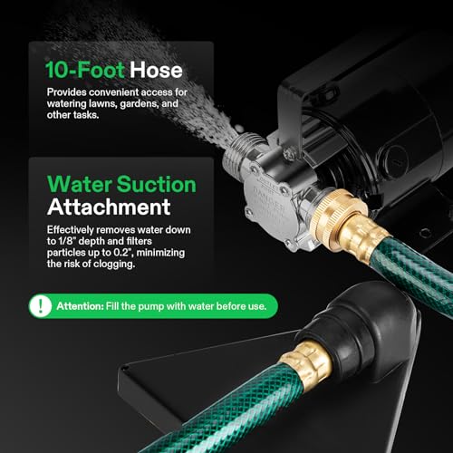 1 10HP Water Transfer Pump
