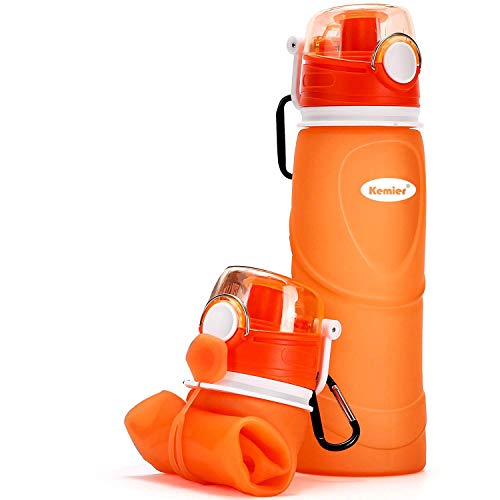 Collapsible Silicone Water Bottles