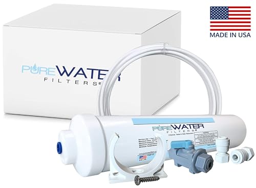 Inline Water Filter Kit for Refrigerators and Ice Makers
