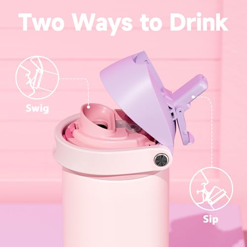 24 oz Insulated Water Bottle for Sports