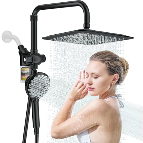 Magnetic Shower Head with Filters for Hard Water