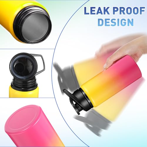 10 Pcs 20oz Aluminum Water Bottles Bulk (10 Count)