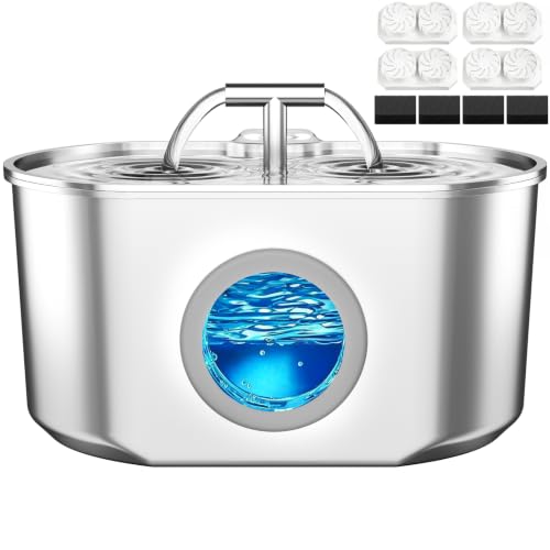 Cat Water Fountain Stainless Steel