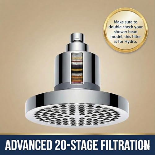 Hydro 20 Stage Shower Head Filter Refills (2 Count)