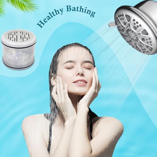 16 stage filter Replacement Fixed Shower Filter Compatible with Cobbe Fixed Filtered Shower heads 2